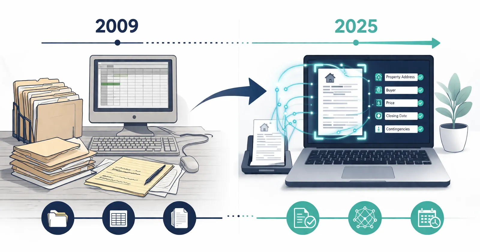 The evolution from legacy transaction management to AI-powered coordination software.