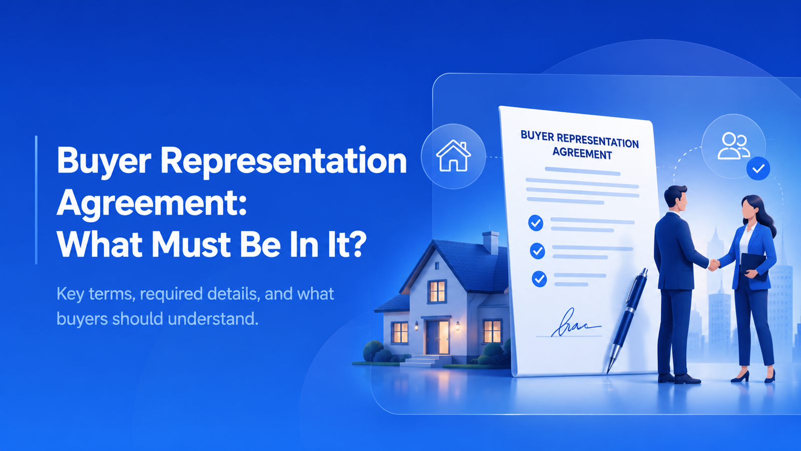 Featured image for blog post: Buyer Representation Agreement: What Must Be In It